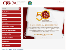 Tablet Screenshot of croba.org.br